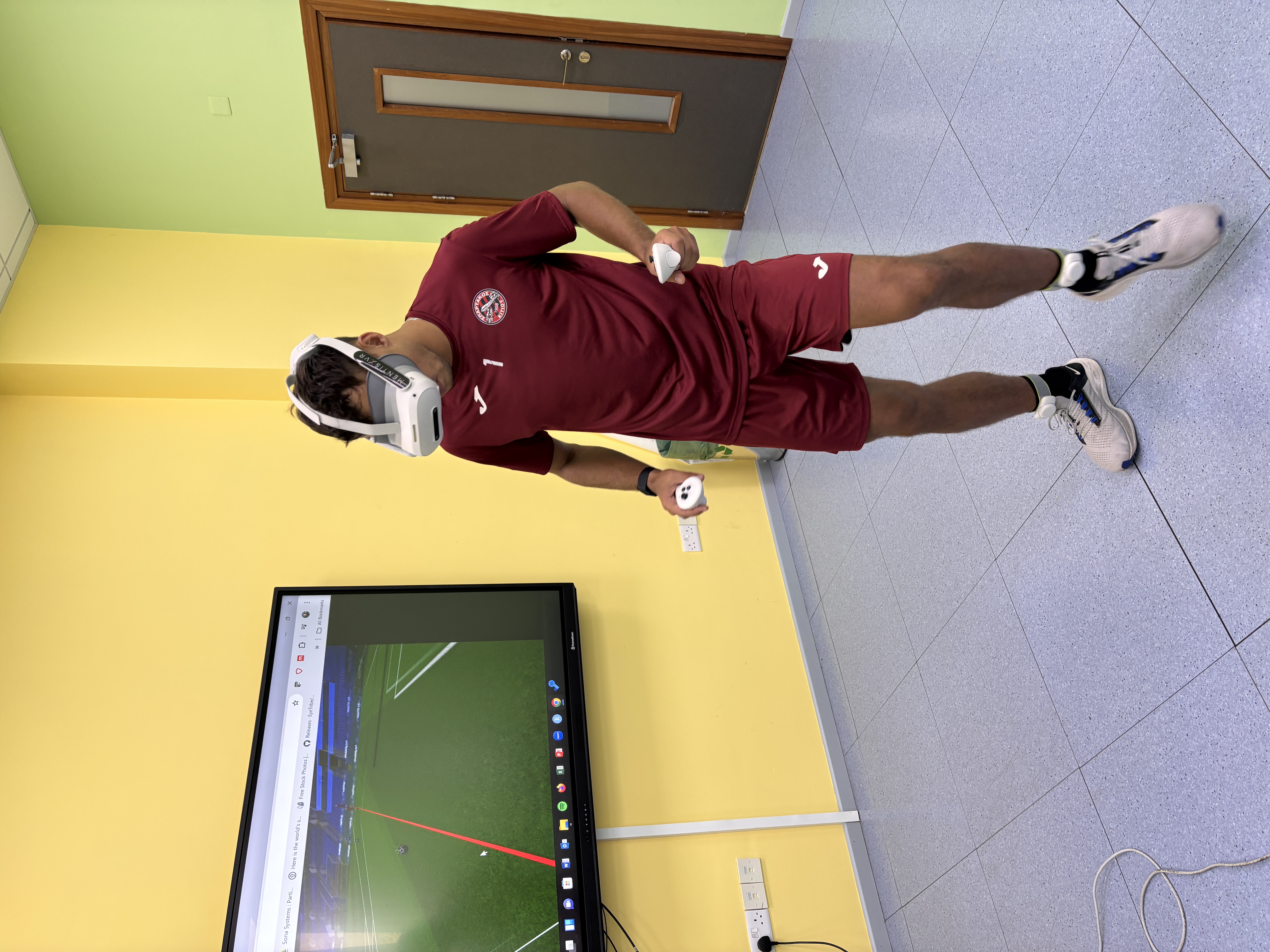 Lower-limb strength and goalkeeping performance