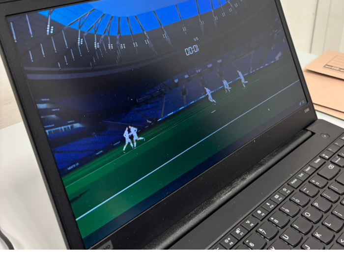 Multiple object tracking in football players